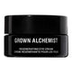 Black jar of Grown Alchemist Regenerating Eye Cream on a white background.