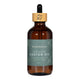 Honest Skincare Organic Castor Oil 250ml in an amber dropper bottle with a green label and a bamboo cap, front view on a plain white background