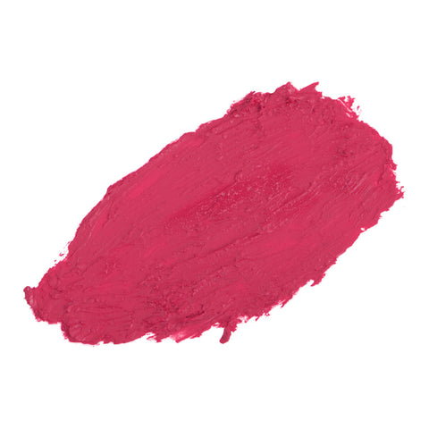 Swatch of magenta moon, creamy texture. Deep, vibrant pink.