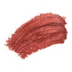 Swatch of blushing rose, creamy texture. Subtle, nude-pink shade.