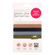 Pack of Kooshoo plastic-free flat hair ties on a white background