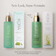 Minty Mineral Hydration Mist packaging vs. new Active Algae Minty Mist packaging. Same formula, different name and design.