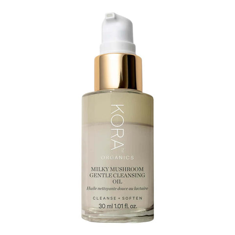 30ml bottle of Milky Mushroom Gentle Cleansing Oil. 