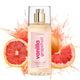 Lavanila Vanilla Grapefruit 150ml perfume mist bottle with grapefruit slices on a white background.