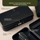 Leaf Shave Single Edge Travel Case features infographic reading Protect Your Investment When You're On The Road with labelled case parts