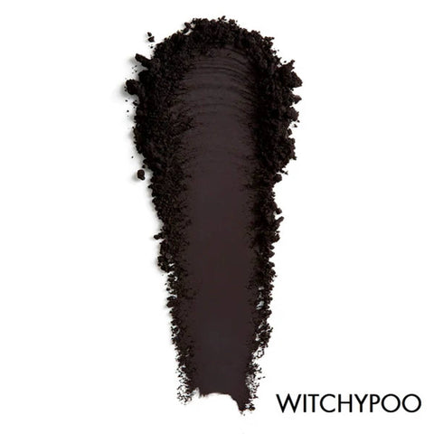 Witchypoo 'brownish black matte' eye shadow swatch