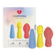 Lovehoney mini vibrating massagers with packaging on a white background.