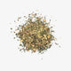 Love Tea Detox Loose Leaf Tea leaves, herbal blend with nettle leaf, dandelion, and burdock.