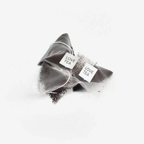 Love Tea English Breakfast Pyramid Tea Bags, blend of high-grown, quality Ceylon tea.