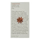 Love Tea Original Chai Pyramid Tea Bags 20 bags in a grey card box with a star anise, front of the box on a plain white background
