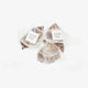 Love Tea Original Chai Pyramid Tea Bags, three pyramid tea bags with Love Tea tags on a plain white background, clear product photo