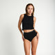 Modibodi Classic Full Brief Light-Moderate in black, period underwear made from sustainable materials.