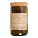 Mojo Candle Co. French pear scented candle, hand-poured into a reclaimed wine bottle with natural soy wax.