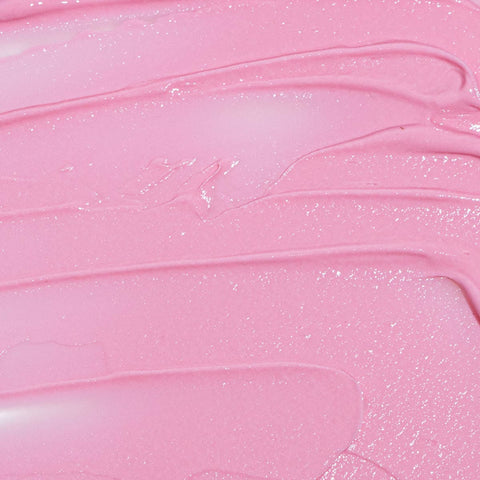 Swatch of pink eczema cream - b12 gives it the bright colour. Doesn't stain skin.
