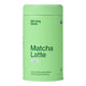 Morning Made Matcha Latte Sweetened Blend 300g in a lime green tin with white lettering, front view on a plain white background