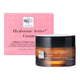 New Nordic Hyaluronic Active Eye Cream 15ml in an amber glass jar beside its pink box on a plain white background, clear product photo