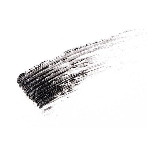 black mascara swatch