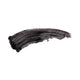 Nude By Nature Awaken Lengthening Mascara 01 Black 8ml swatch, a thick stroke of black mascara, close up on a plain white background