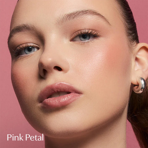 Model wearing Pink Petal.