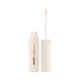 Nude By Nature Lash and Brow Boosting Serum open cream tube with its applicator wand beside it on a plain white background, clear product photo