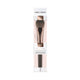 Nude By Nature Concealer Brush 01 in its clear card pack, with a dark handle and a rounded brush head on a plain white background