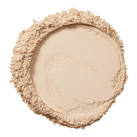 Swatch of mineral cover powder - light shade. 