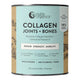 225g container Nutra Organics Collagen Joints + Bones, unflavoured collagen, calcium, and vitamin D powder to support mobility and healthy bones.