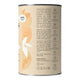 Side view of 450g container Nutra Organics Thriving Family Protein - Unflavoured, organic plant-based protein powder.