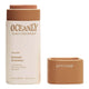 8.5g stick of Oceanly golden bronzer in cardboard packaging on a white background with the cap off. 