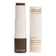 Oceanly Light Coverage Concealer Espresso 5g, an open twist up stick with its cream box beside it, showing dark brown concealer on white