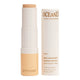 Oceanly Light Coverage Concealer Nude 5g, an open twist up stick with its cream box beside it, showing pale peach concealer on white