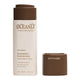 Oceanly Light Coverage Foundation Espresso 12g, an open cream stick tube with its dark brown cap beside it on white, clear product photo