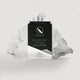 Qsilica capsules packaging with crystals on a light grey background.