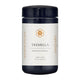 Tremella supplement container with black lid on a white background