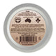 Surfmud Natural Zinc Tinted Covering Cream 45g round tin turned over to show the lid back with small print and a barcode on white