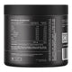 Nutritional information label on a supplement container.