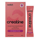 Switch Nutrition Creatine Monohydrate box and sachet package with red raspberry flavour on a white background