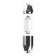 Exploded view of Tappwater ShowerPro Diamond Filter. Removes impurities from water to protect skin and hair.
