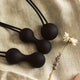 The Natural Love Company Amyris, 3 black Kegal balls.