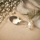 The Natural Love Company Litsea, a classic tear drop shaped butt plug made of glass.