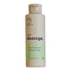 The Natural Love Company Simply Massage Oil 100ml in a beige bottle with a flip cap and the words Rose Geranium & Ylang Ylang on white