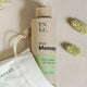 The Natural Love Company Simply Massage Oil, a coconut-based massage oil made from natural and organic ingredients, with the subtle notes of rose geranium and ylang ylang.