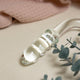 The Natural Love Company Tansy G Curve, a 7 inch glass dildo.