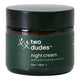 55ml jar Two Dudes Night Cream with pohutukawa extract, restores and rejuvenates your face each night, helps delivery anti-ageing benefits.