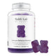 Unichi Immune Defence Gummy 60 gummies in a jar with purple bear shaped gummies in front, front view on a plain white background