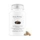 Unichi Rosa Prima Dark Grape Seed 26,000mg 60 capsules in a white bottle with a silver lid, with capsules beside it on a plain white background