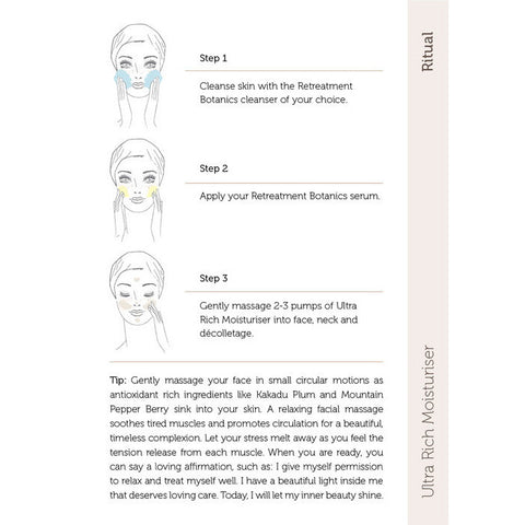 Retreatment Botanics Ultra Rich Moisturiser