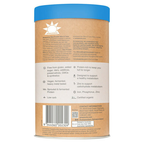Amazonia Raw Protein Slim & Tone - Triple Chocolate