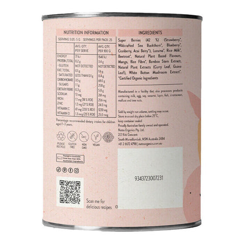 Nutra Organics Berry Immune