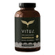 VITUS Wholefoods Magnesium - 120 vegan capsules in a recyclable plastic supplement bottle. 